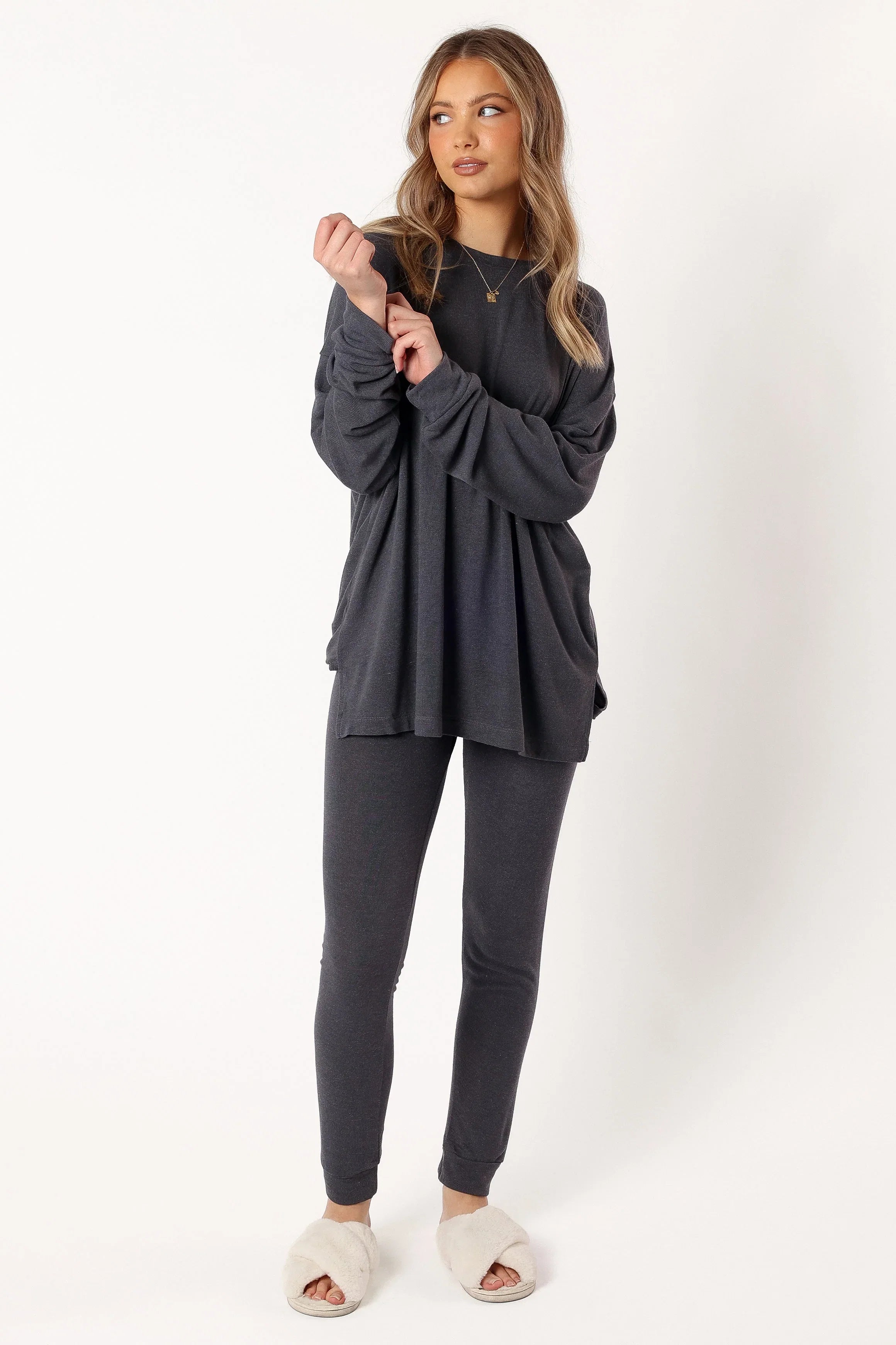 Margo Two Piece Set Charcoal