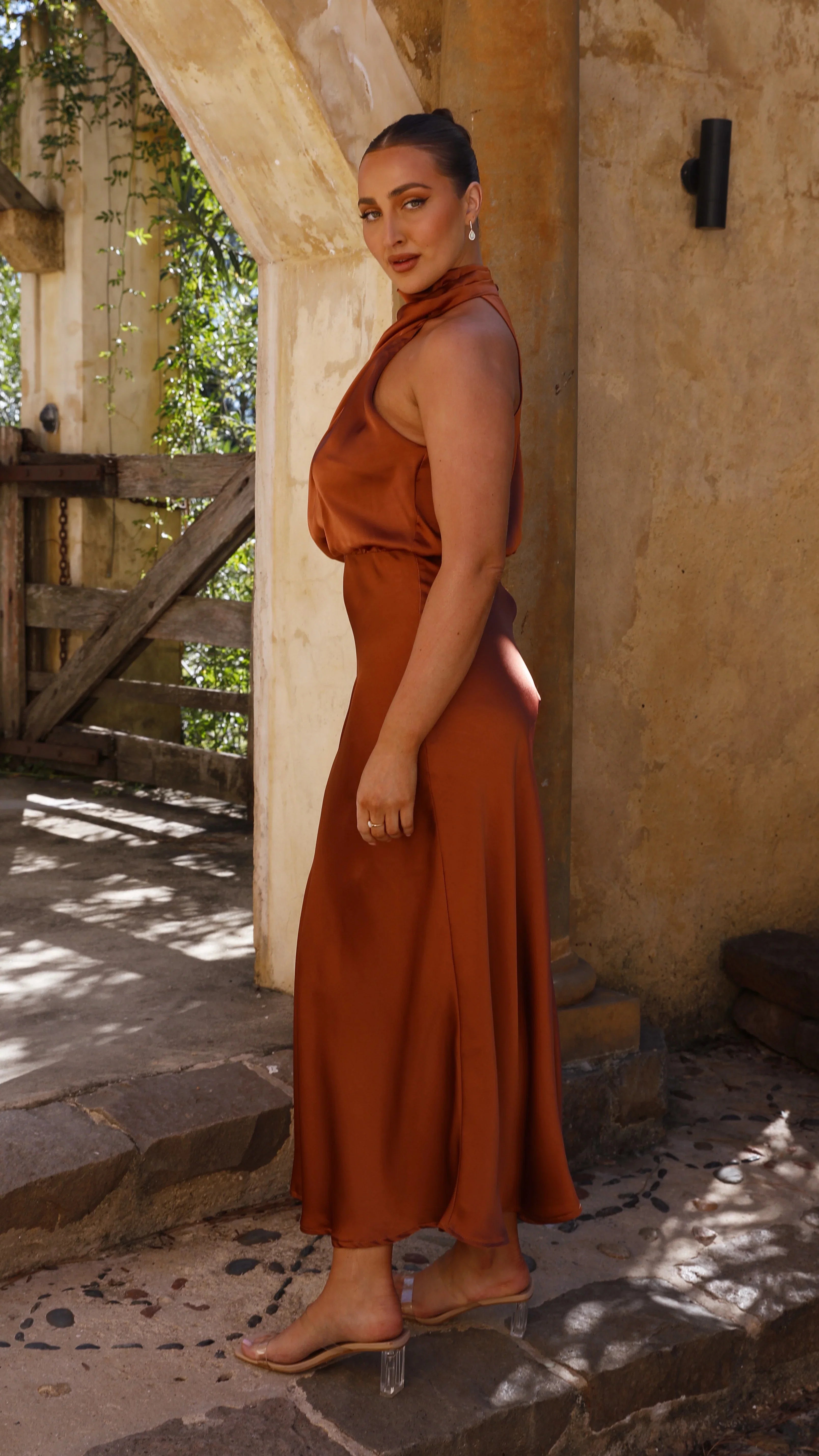 Esther Maxi Dress Copper
