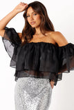 Deedi Off Shoulder Top Black