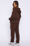 Moving Out Waffle Sweatpants Chocolate