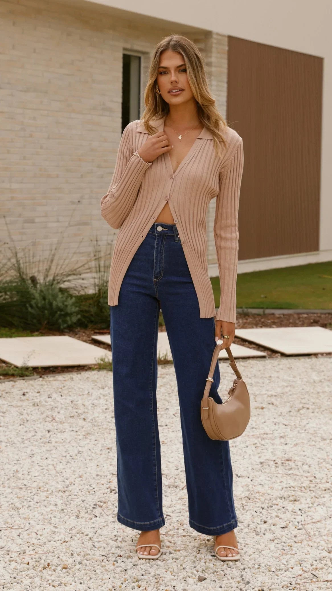 Darcy Knit Top Mocha