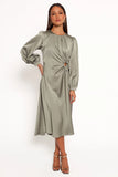 Windsor Long Sleeve Maxi Dress Olive