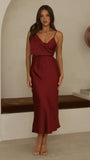 Audrey Maxi Dress Wine