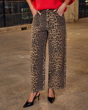 Moment In Time Leopard Print Pants