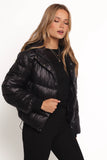 Archie Puffer Jacket Black