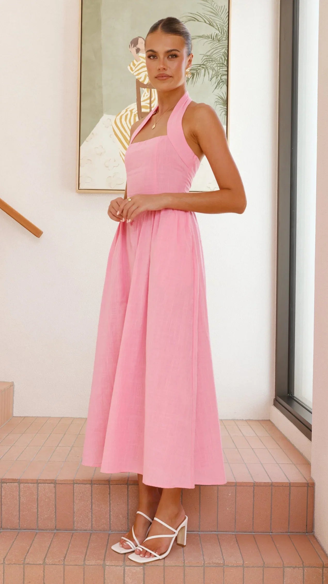 Caden Maxi Dress Pink