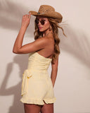 Sundrop Nectar Eyelet Wrap Tie Romper