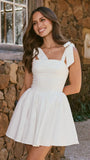 Haisley Mini Dress White