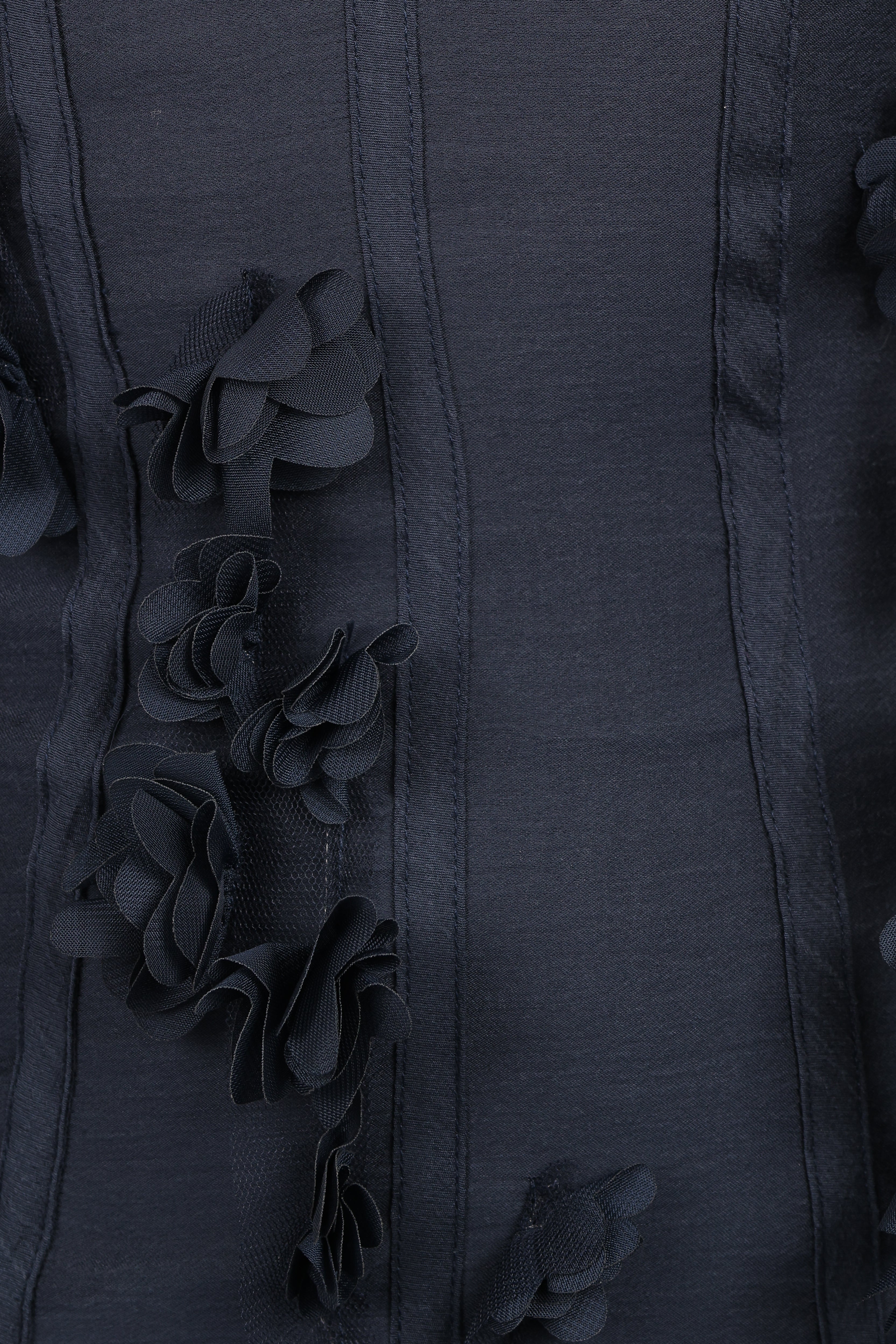Posedly Midi Dress Navy