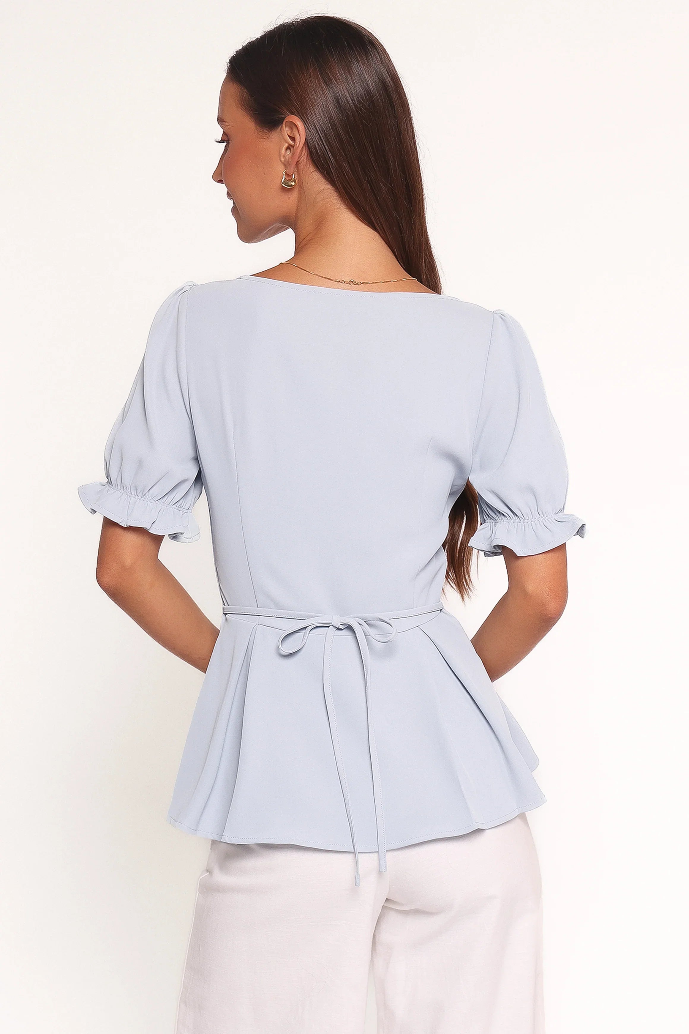 Kameran Top Pale Blue