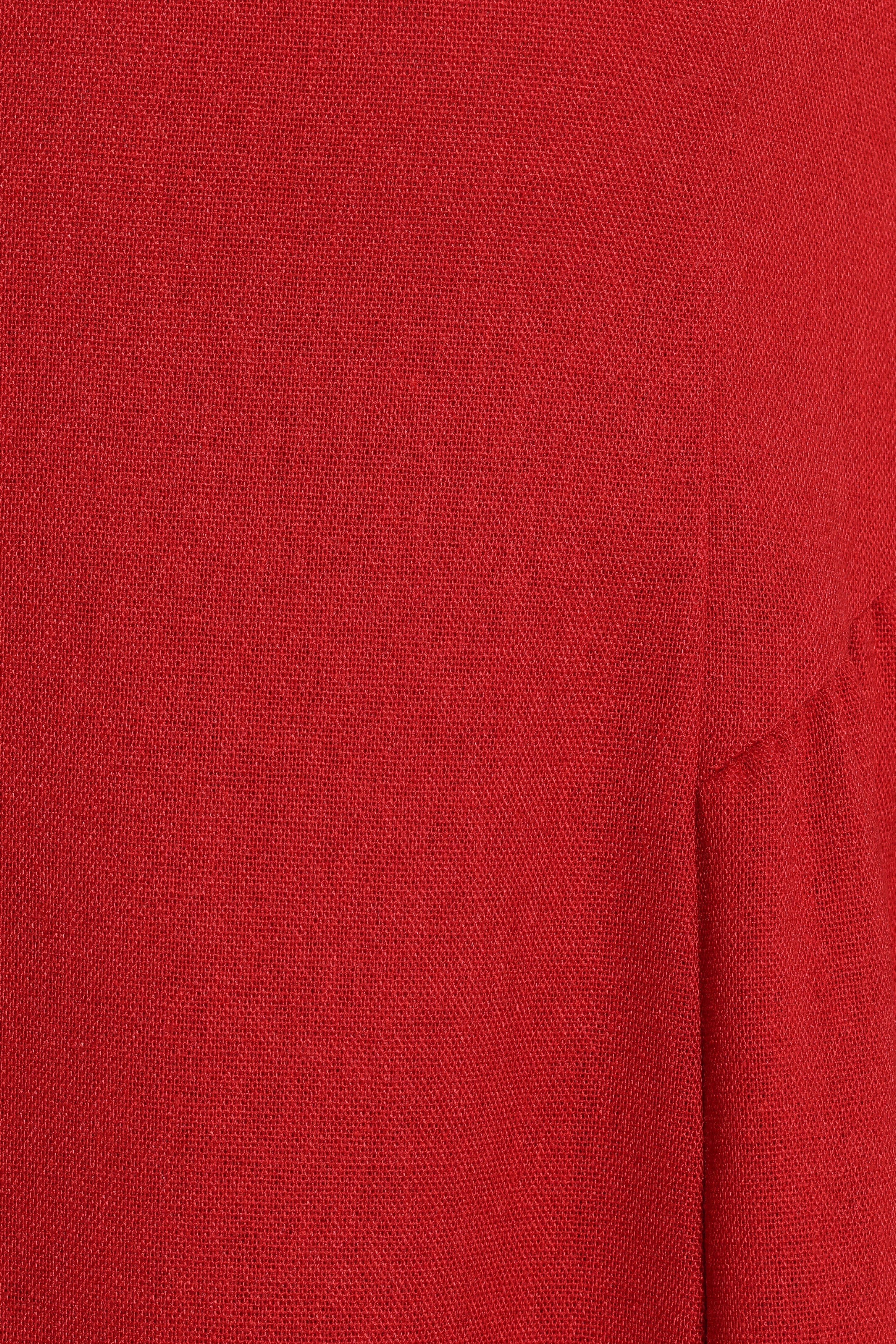 Ramona Halterneck Midi Dress Red
