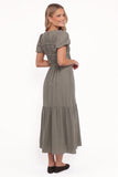 Deloria Maxi Dress Olive