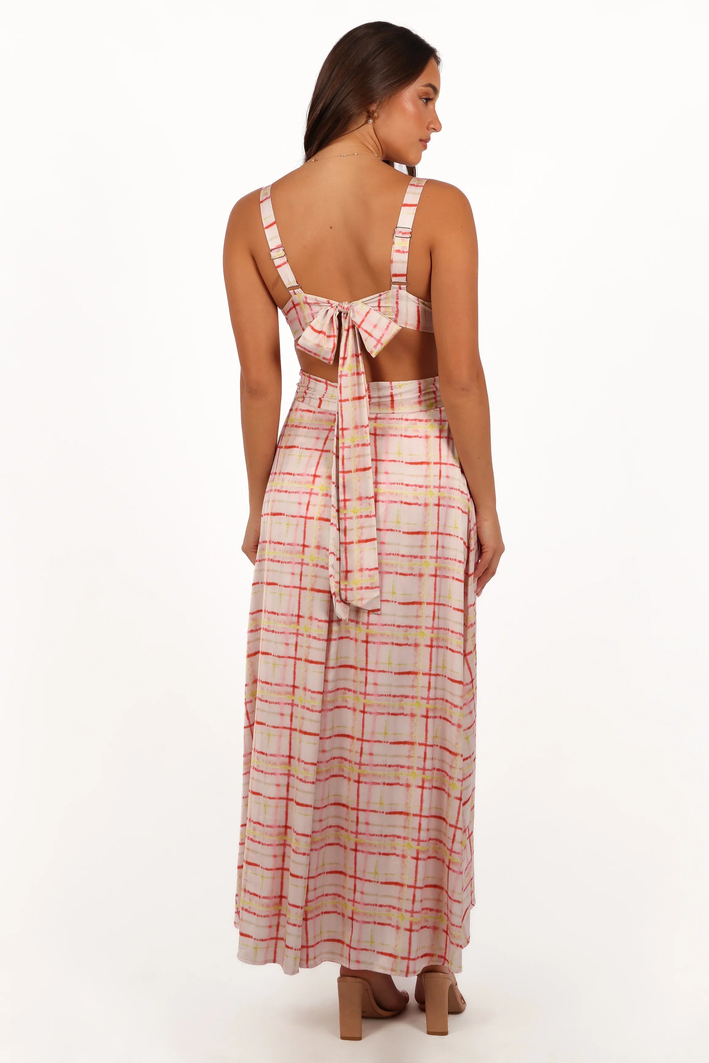 Sydney Maxi Dress Sunset Check