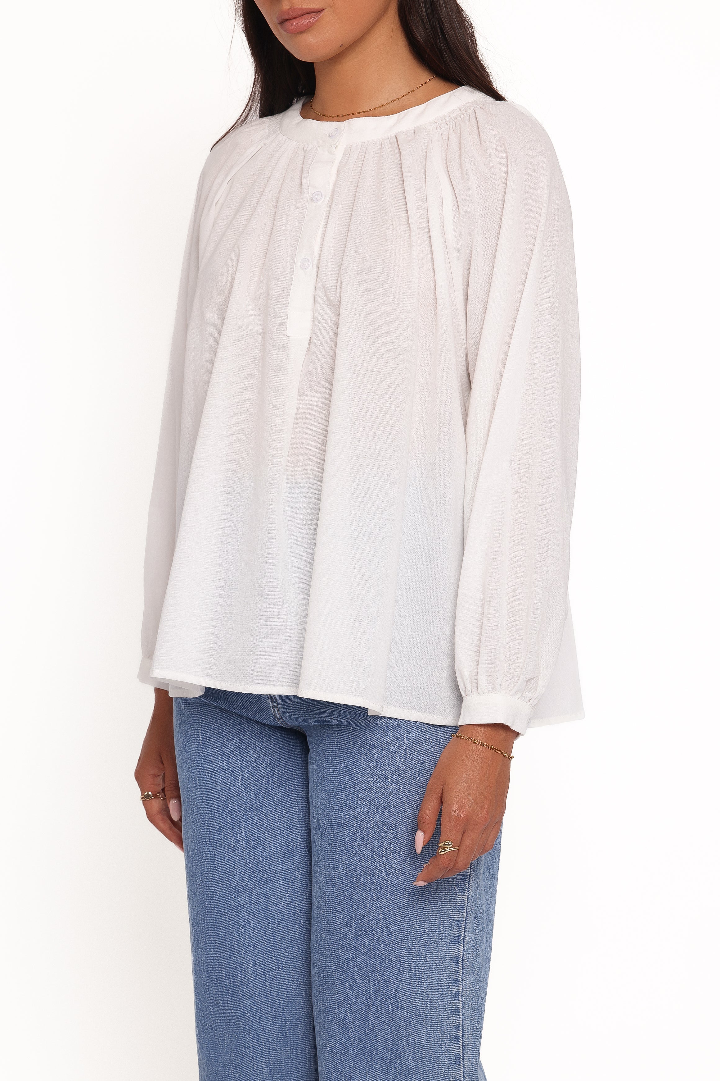 Irisa Shirt White