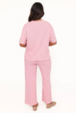 Angler Knit Set Pink