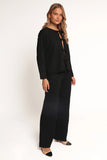 Odell Knit Set Black