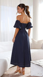 Claira Midi Dress Navy