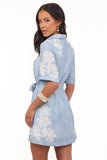 Connie Mini Dress Blue