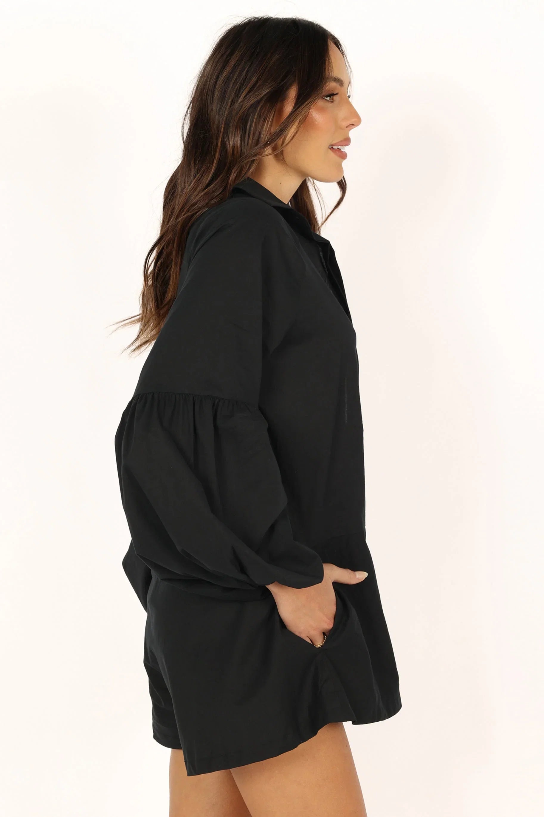 Elsa Romper Black