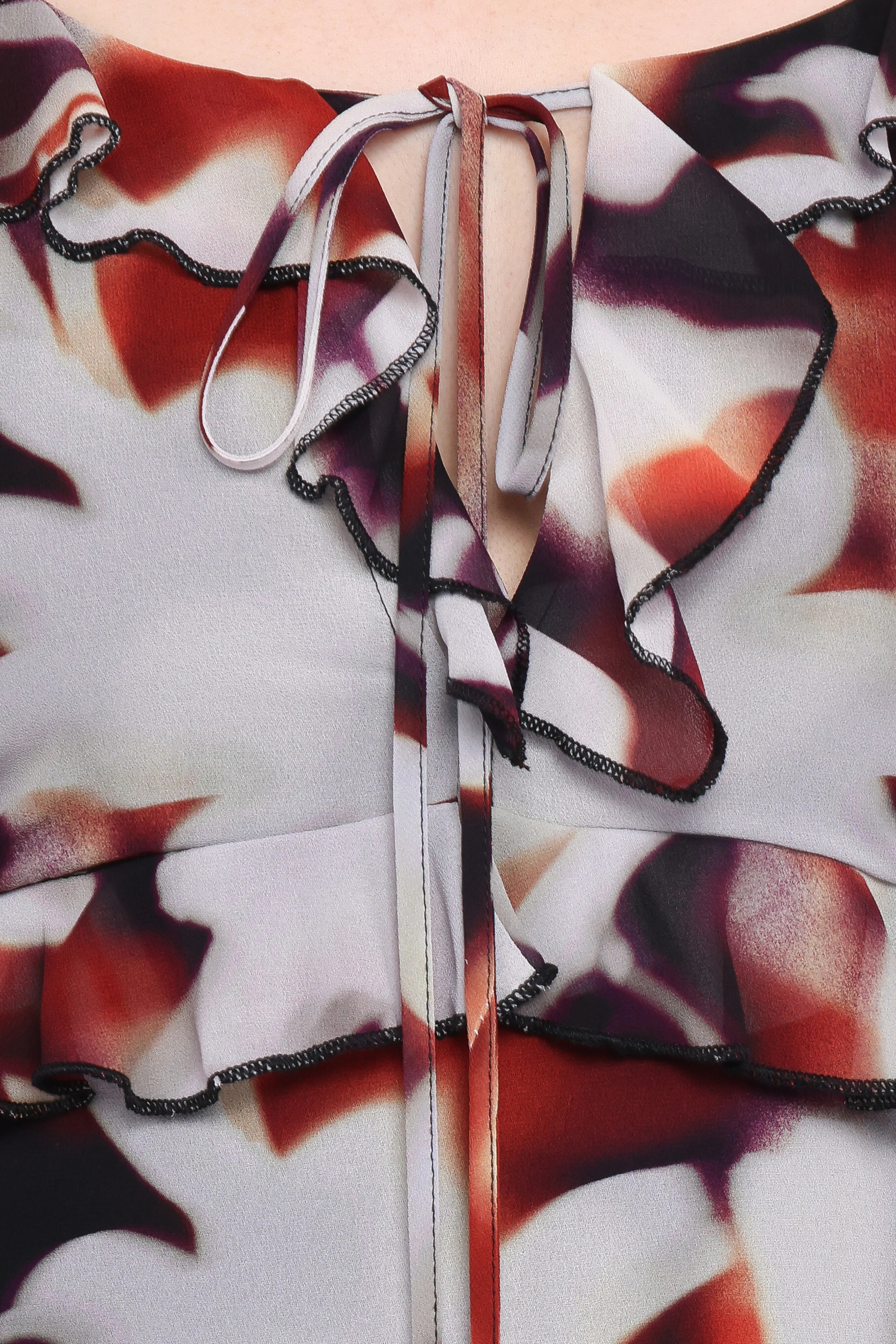 Kasey Maxi Dress Blurred Floral