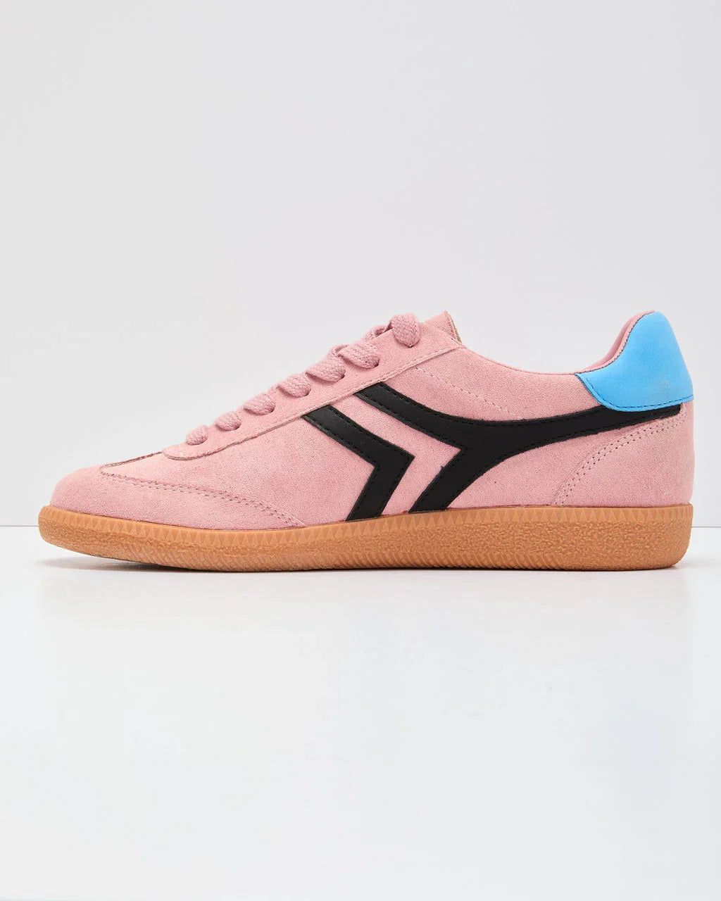 Lorilai Faux Suede Lace Up Sneakers