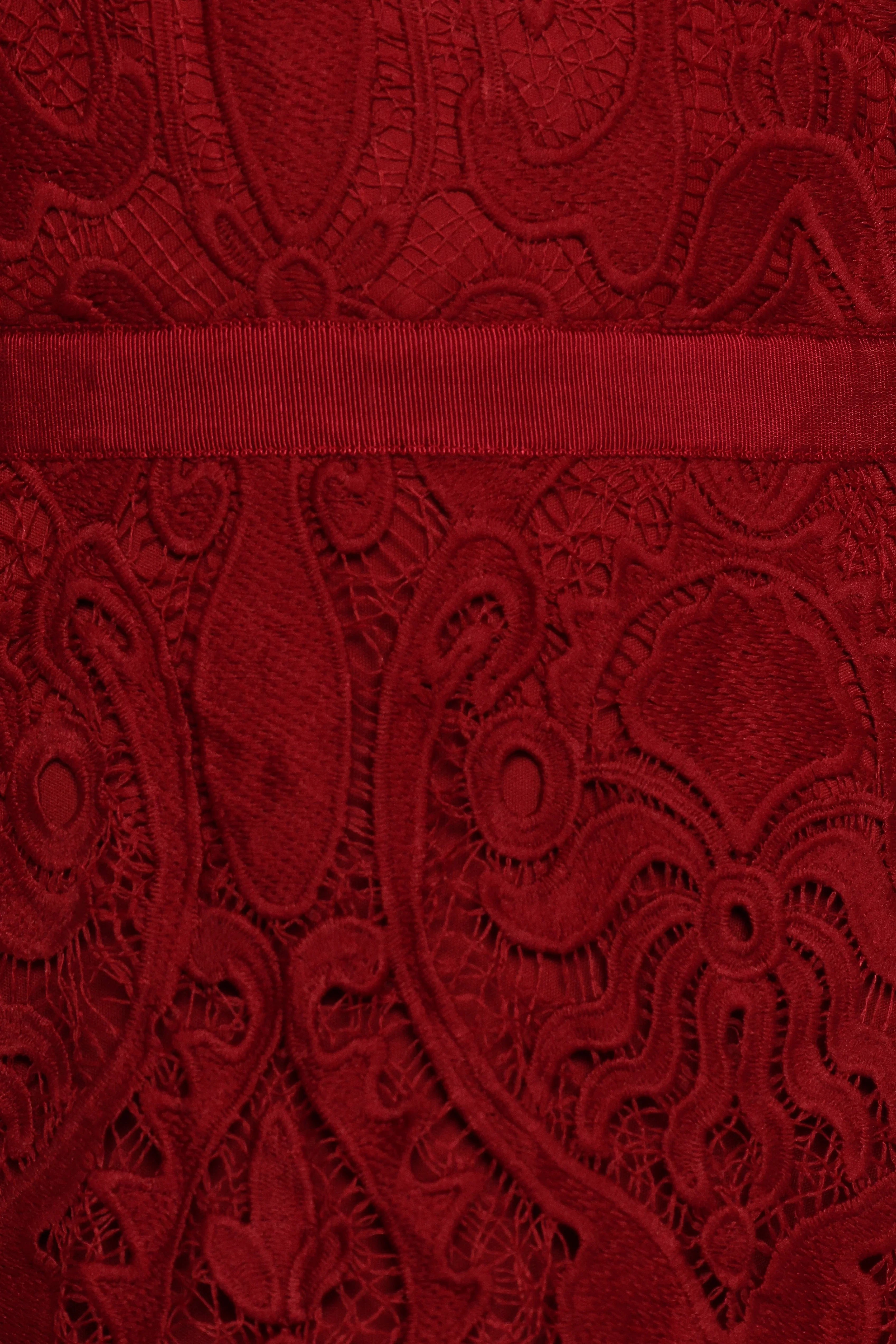 Elijah Maxi Dress Red