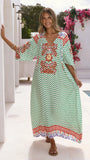 Bree Maxi Dress Ziggy Print