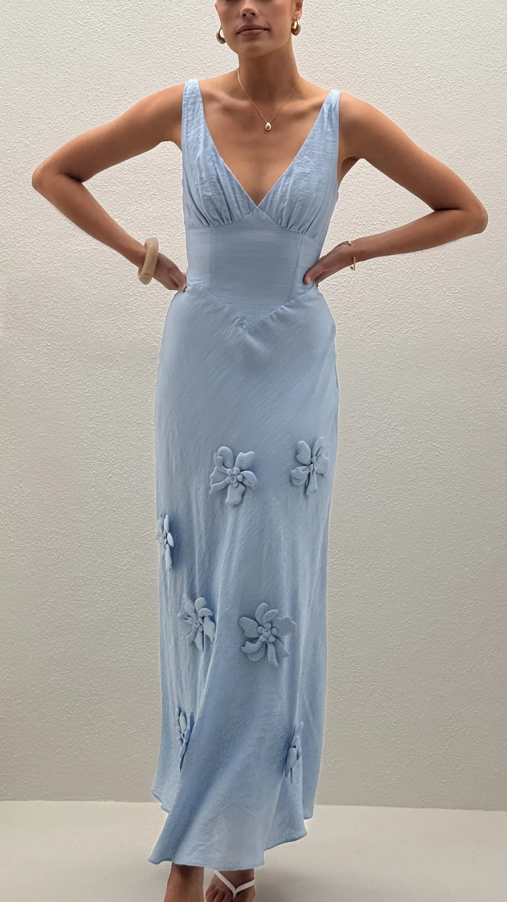 Lavara Maxi Dress Blue