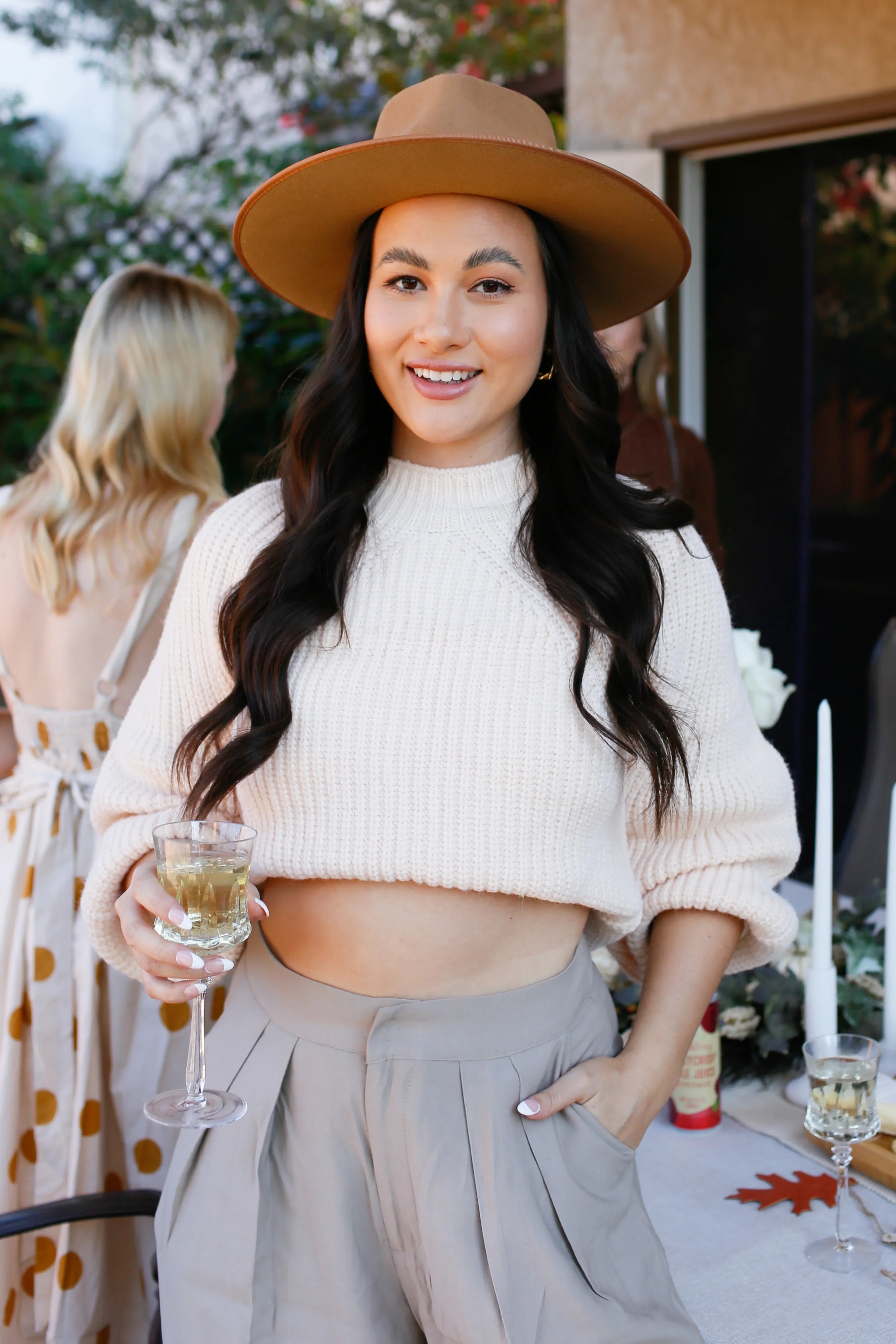London Knit Sweater Beige