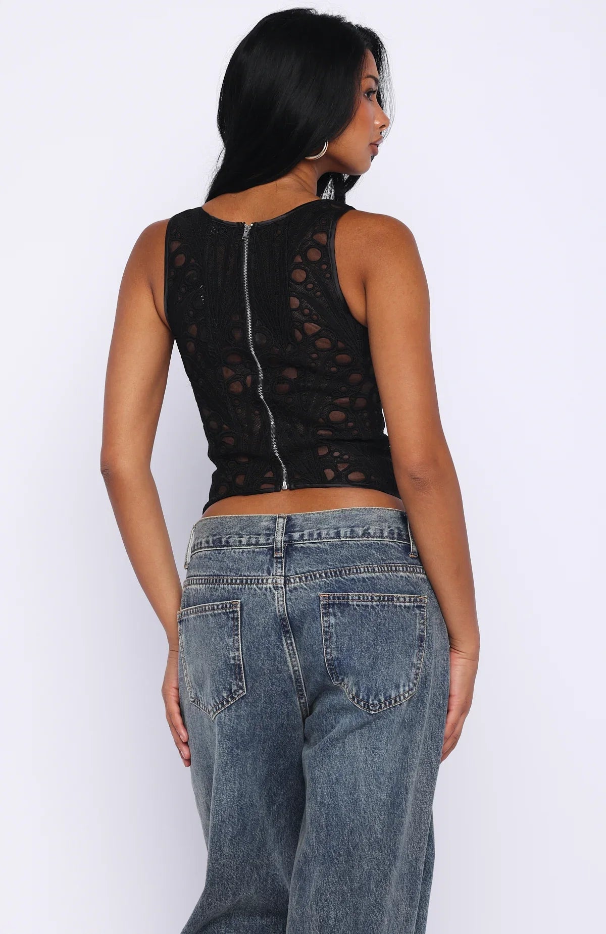 Sunset Kisses Bustier Black