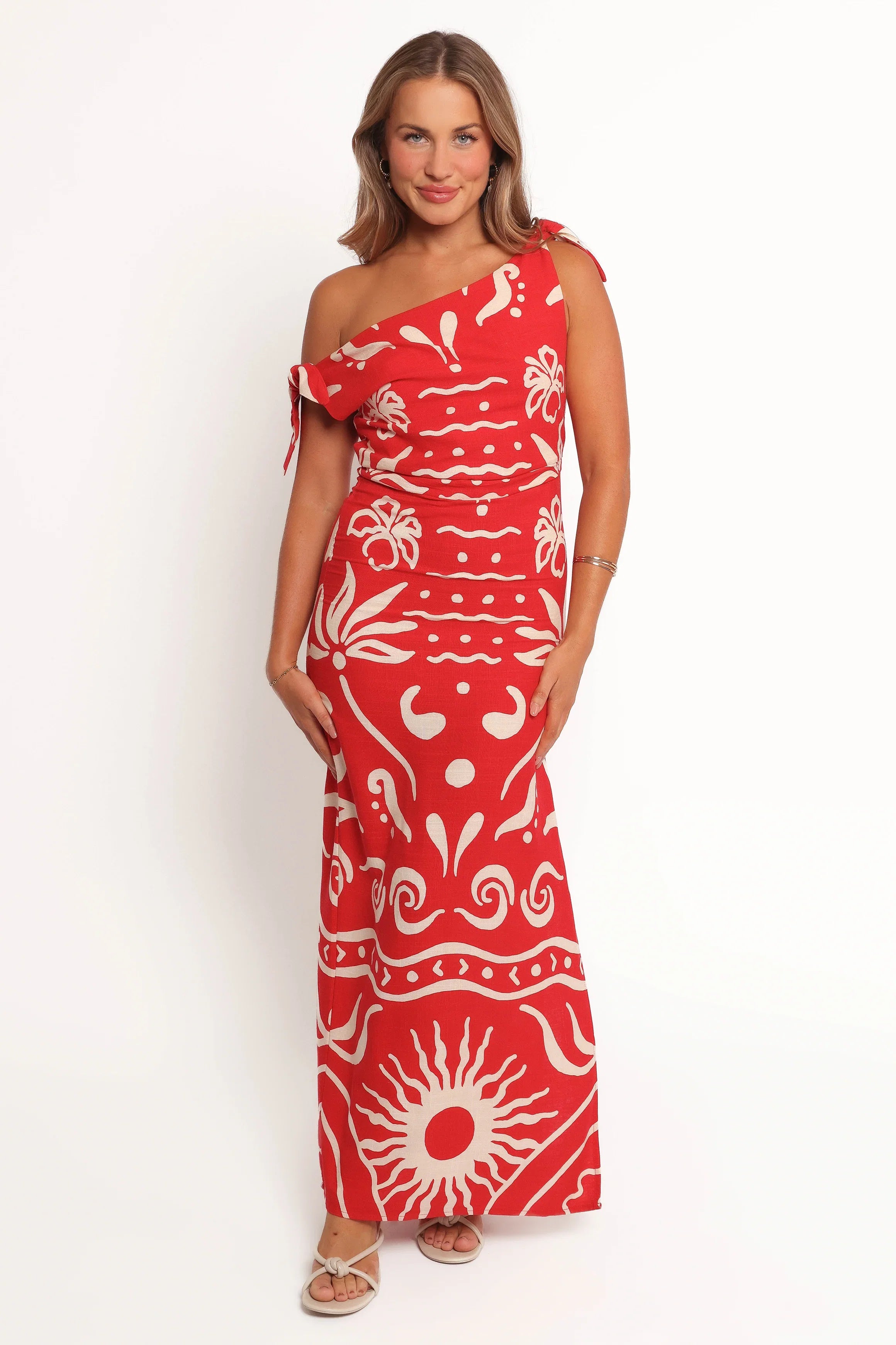 Brigid Midi Dress Sunburst