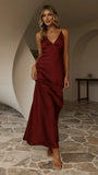 Ziah Maxi Dress Wine