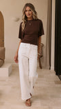Macadrian Jeans White Denim