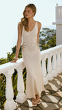 Bianca Sun Sequin Maxi Dress Beige