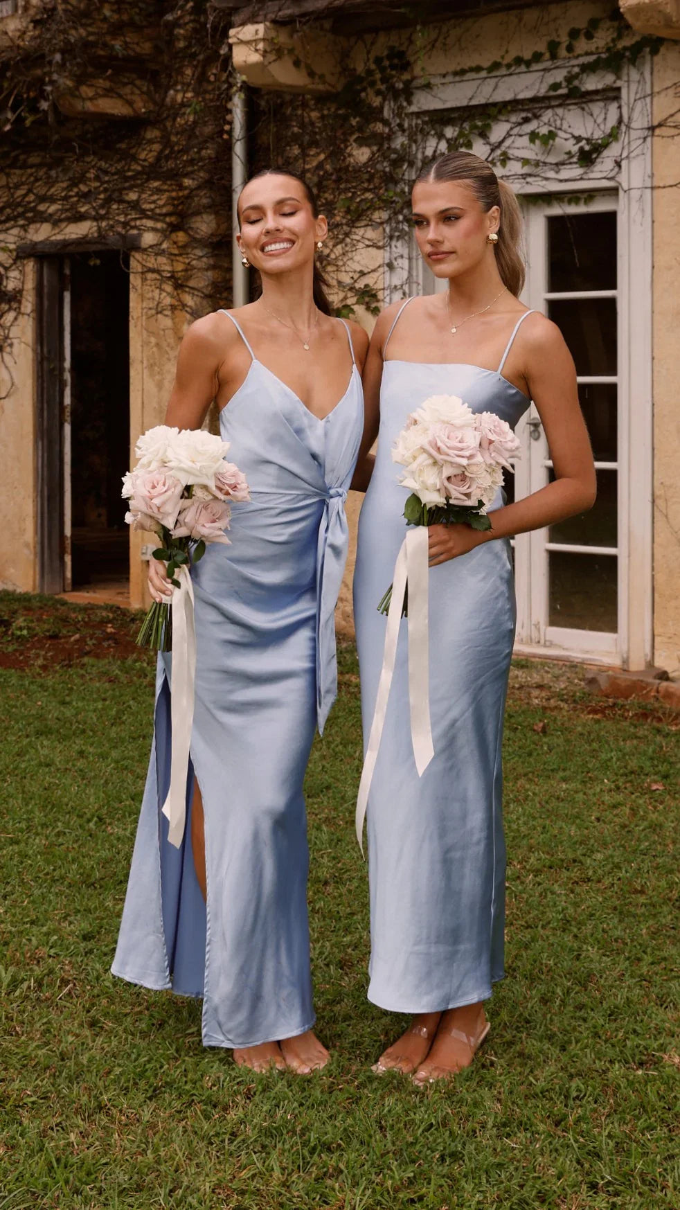 Keira Maxi Dress Baby Blue