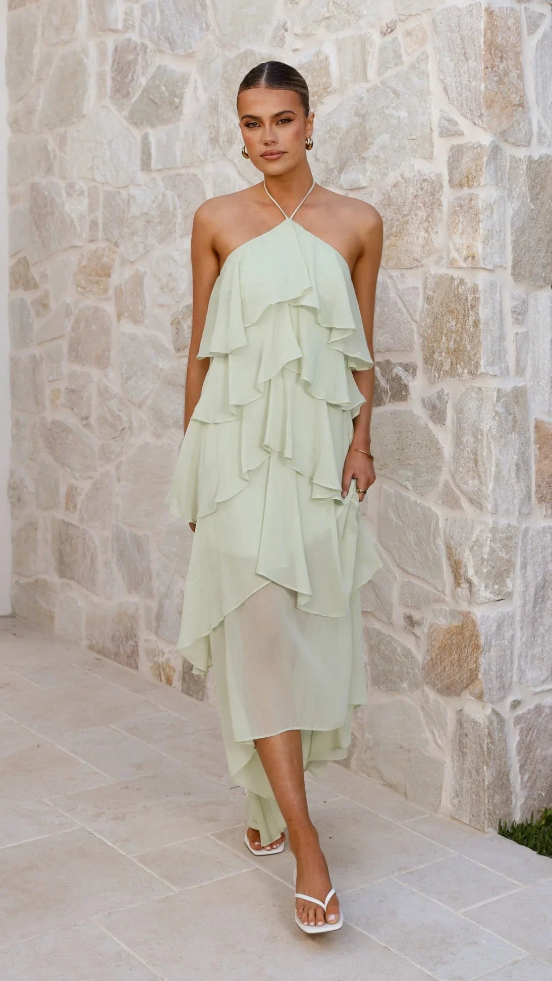 Soho Maxi Dress Sage