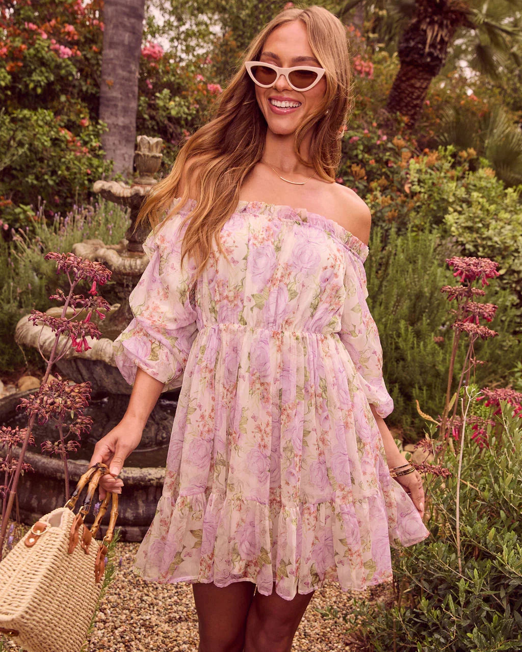 Leslie Off The Shoulder Mini Dress