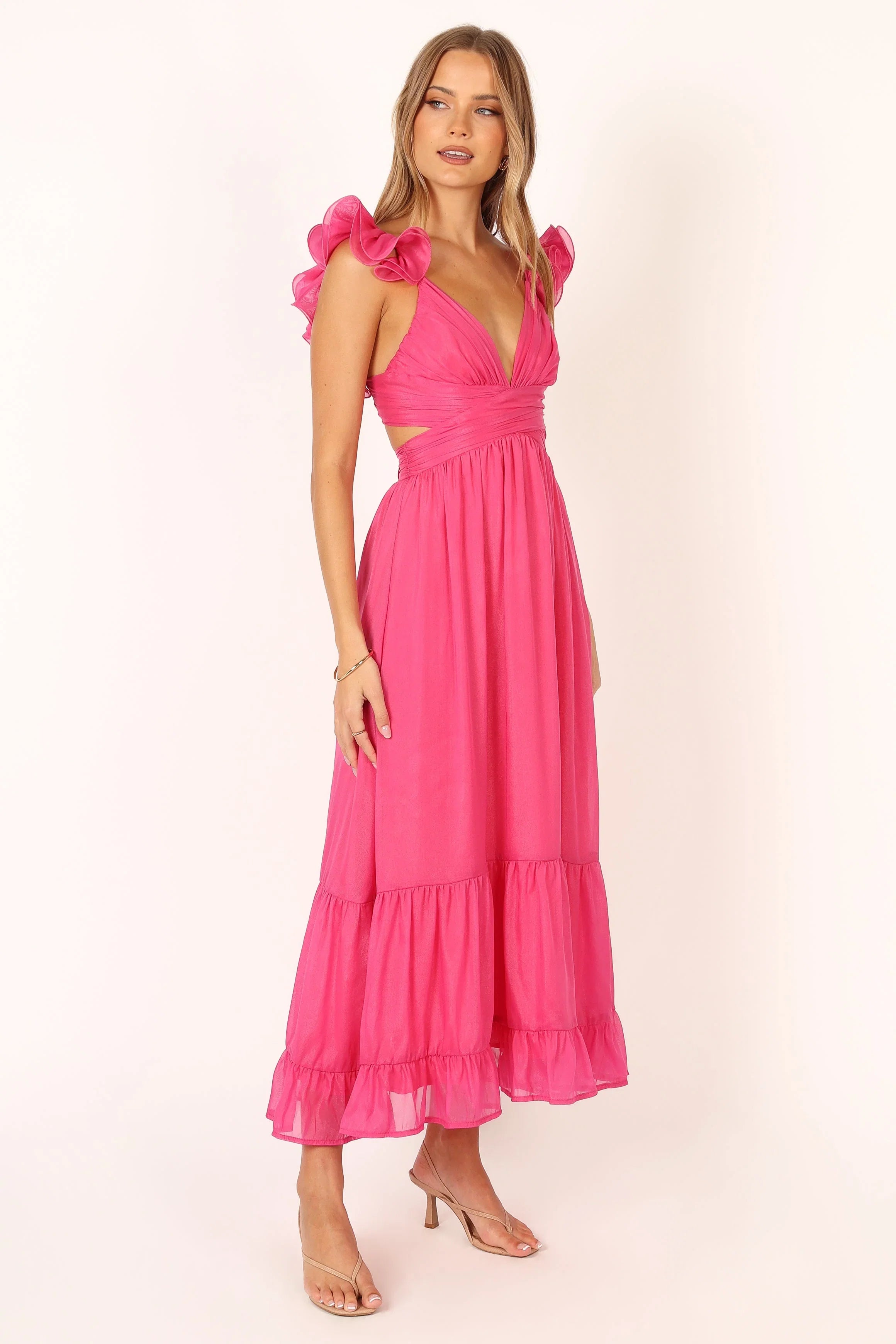 Bonito Midi Dress Berry
