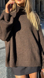 Harita Knitted Sweater Chocolate