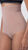 BZEZ Smoothing Sculpt High Waisted Brief Bare