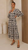 Lani Maxi Dress Cortana Print