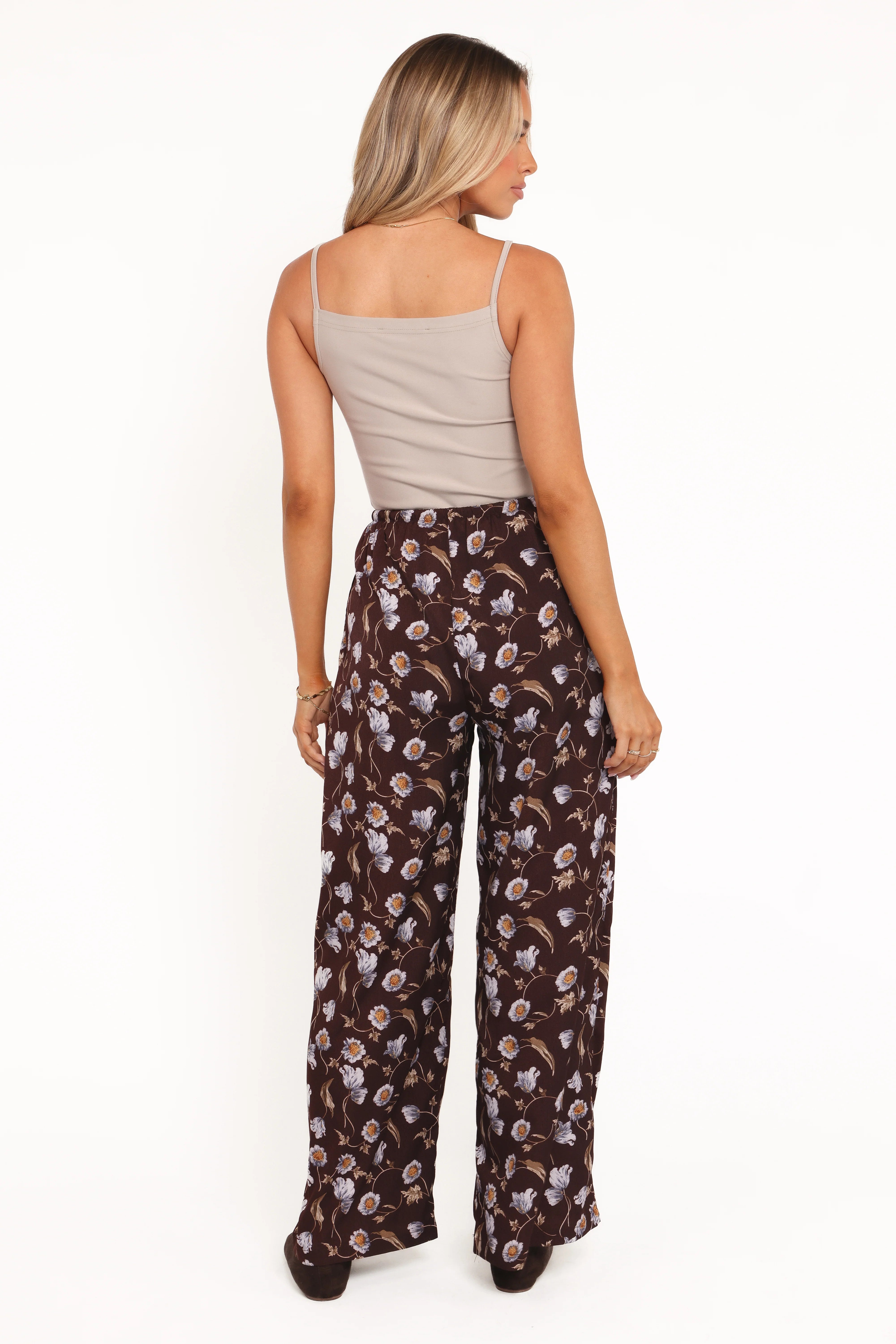 Calantha Wide Leg Pants Fall Floral