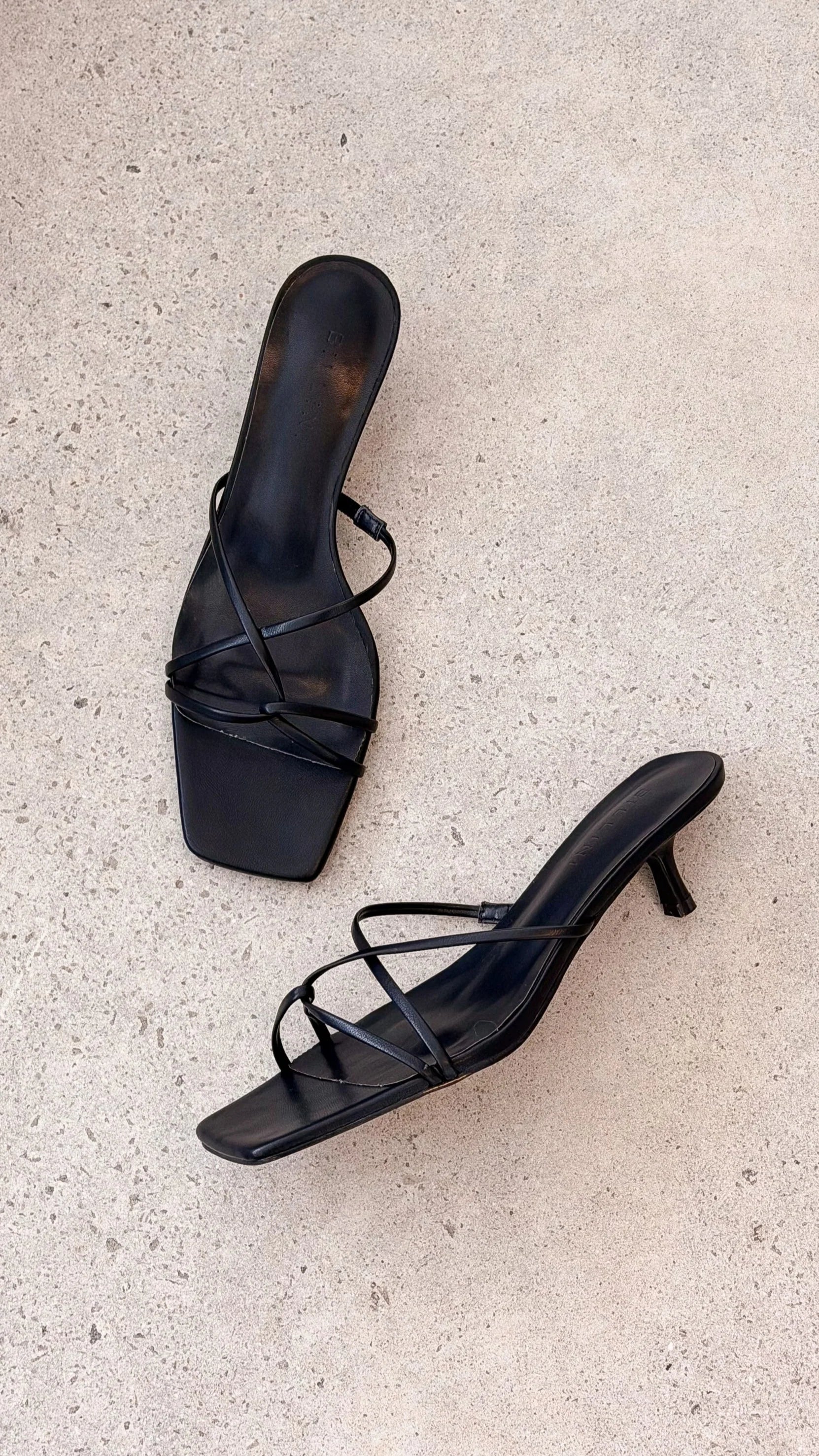 Kaila Heel Black