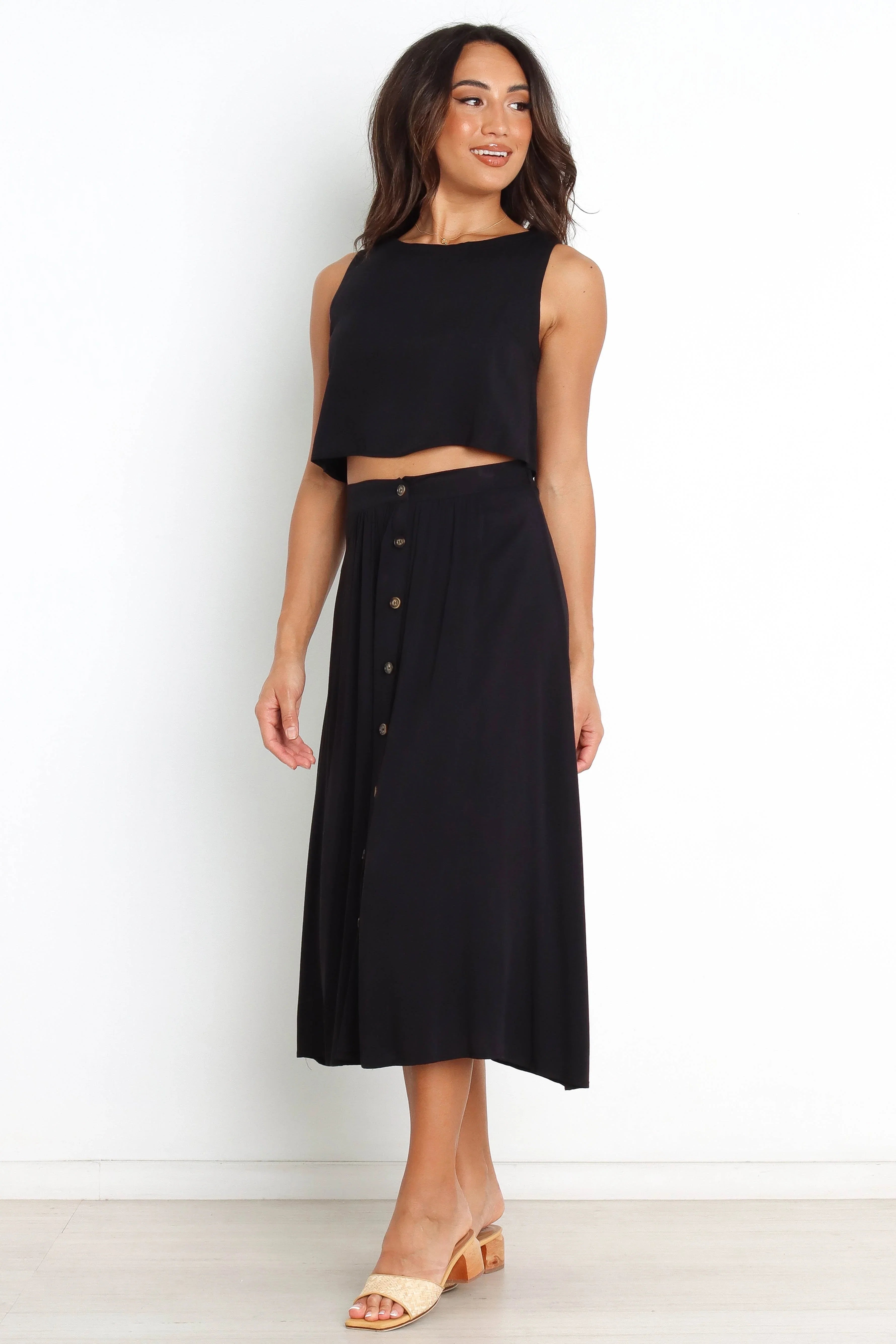 Ava Top Black