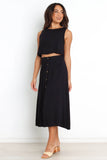 Ava Top Black