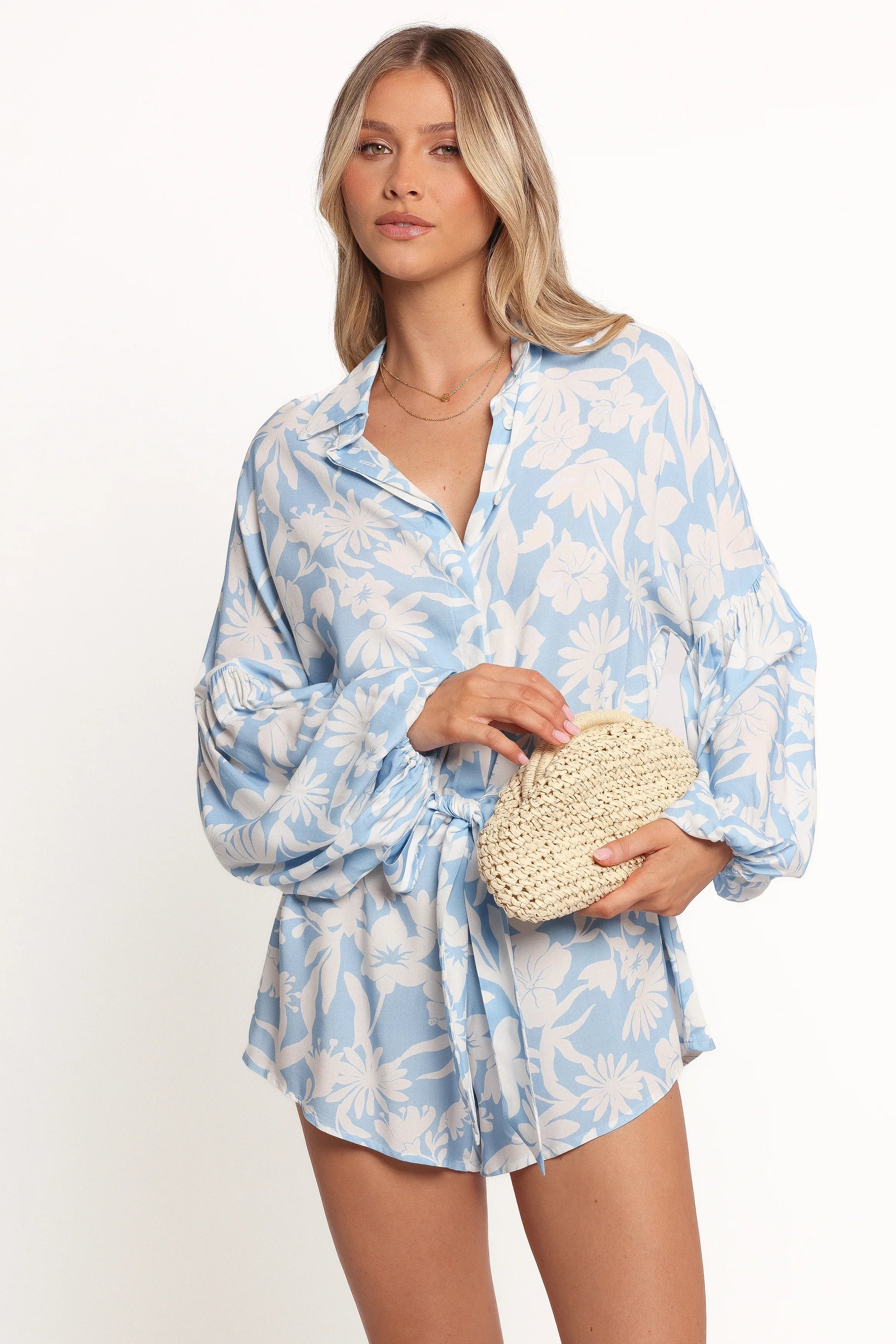 Pali Romper Blue Floral