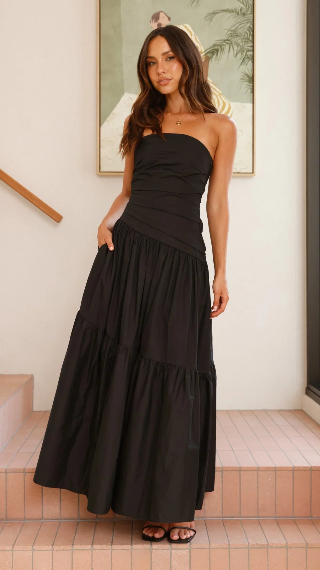 Lola Maxi Dress Black