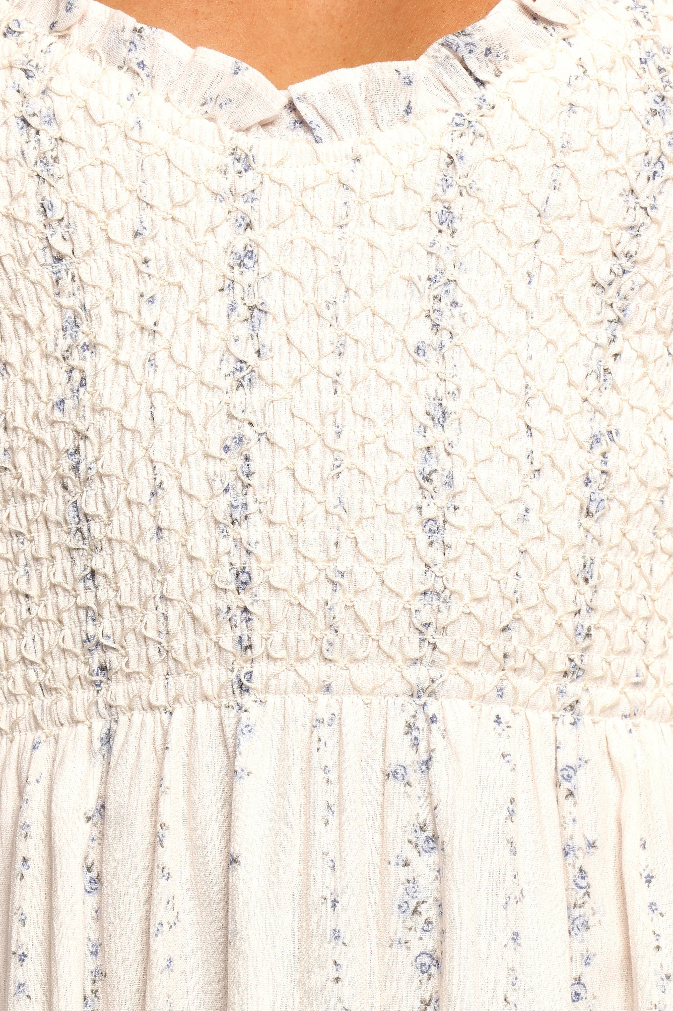 Dulce Midi Dress Dream Blue