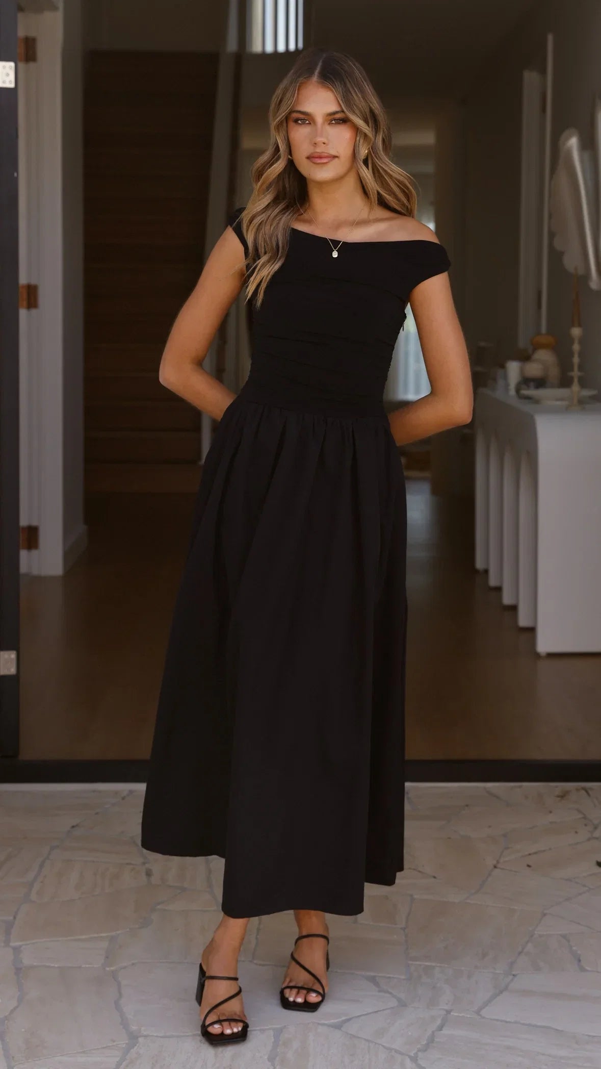 Immy Midi Dress Black