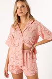 Darla Short Set Pink Swirl